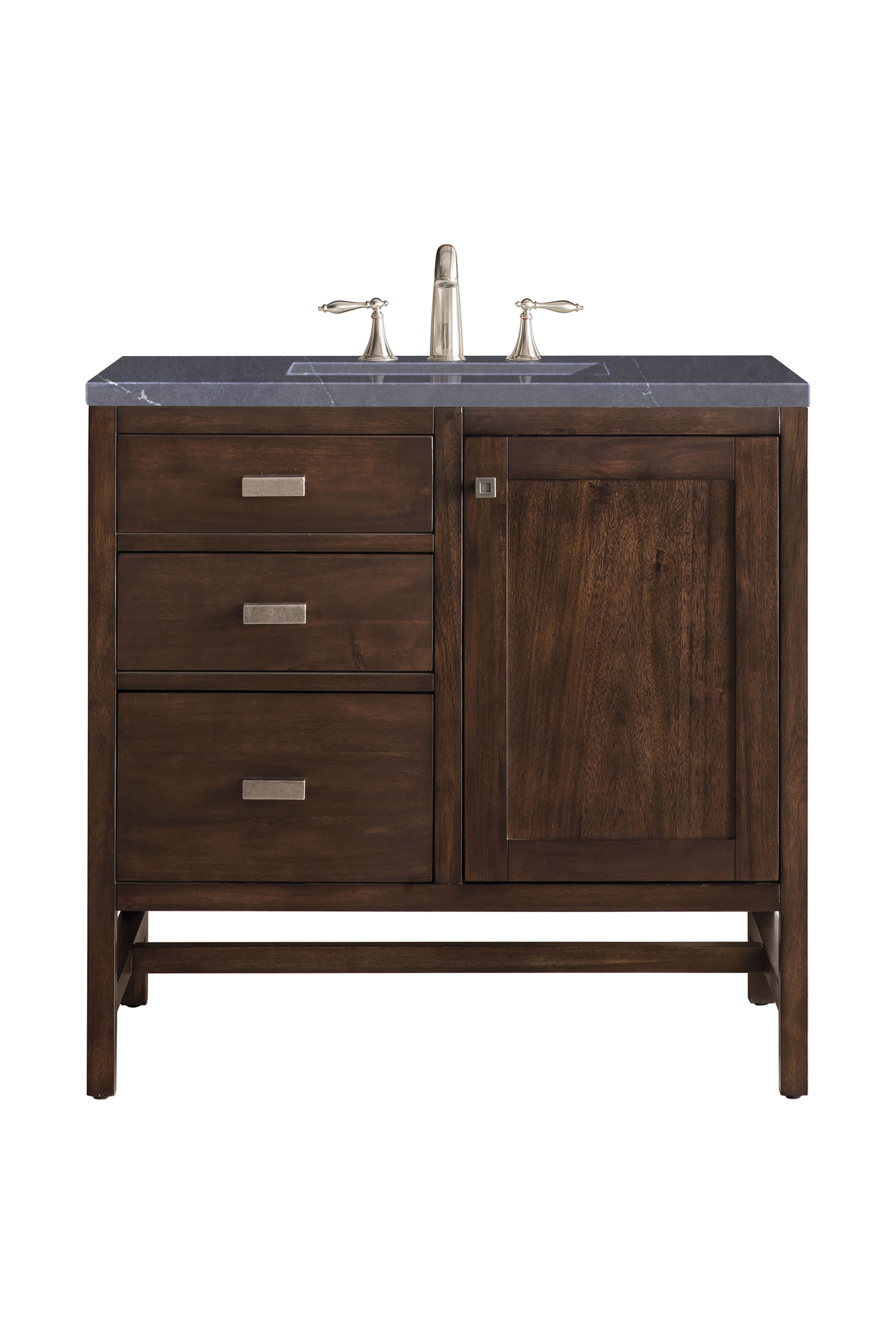 James Martin Addison 36" Single Bathroom Vanity, Mid-Century Acacia, view 18