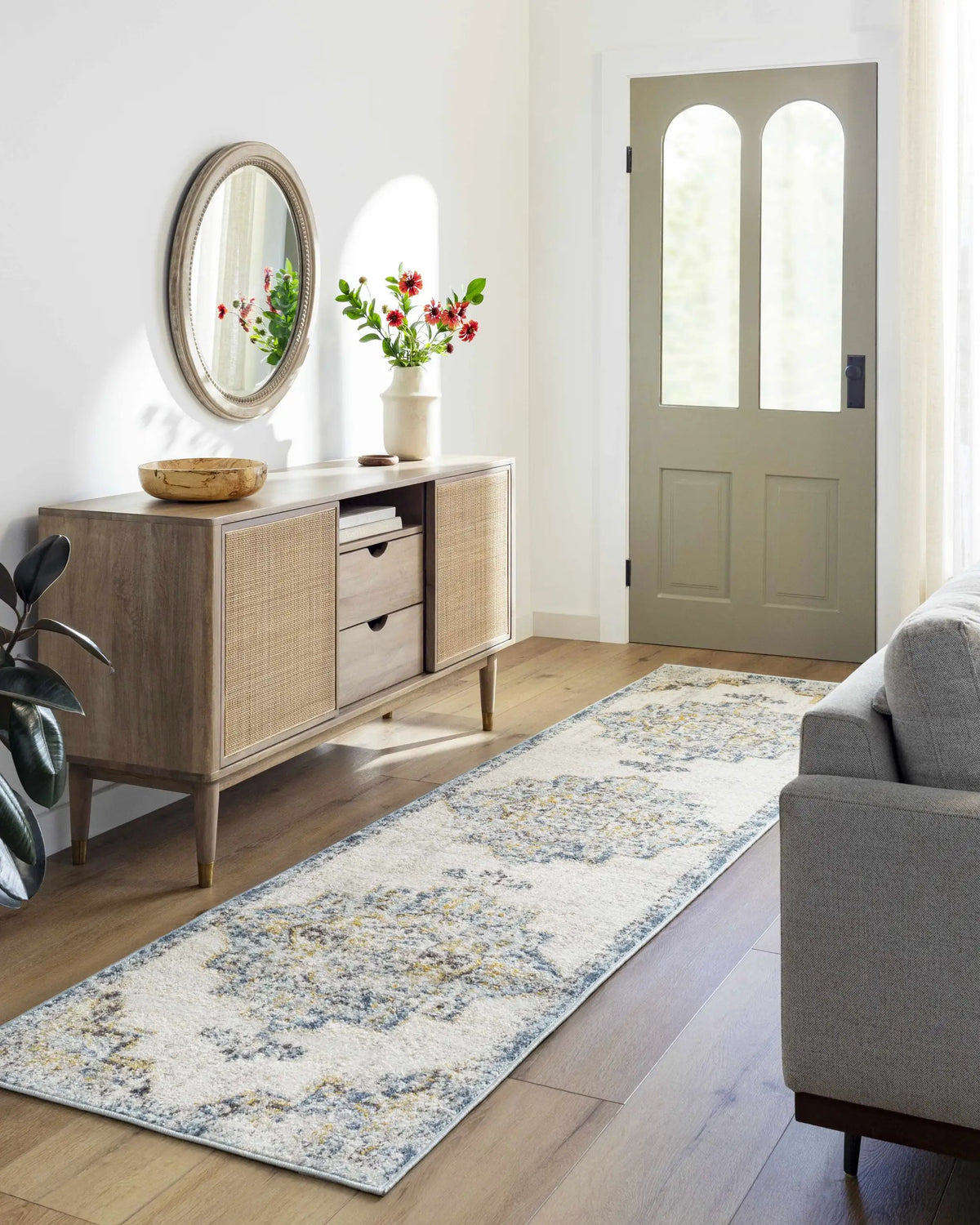 Nibley Area Rug, installed in a room 3
