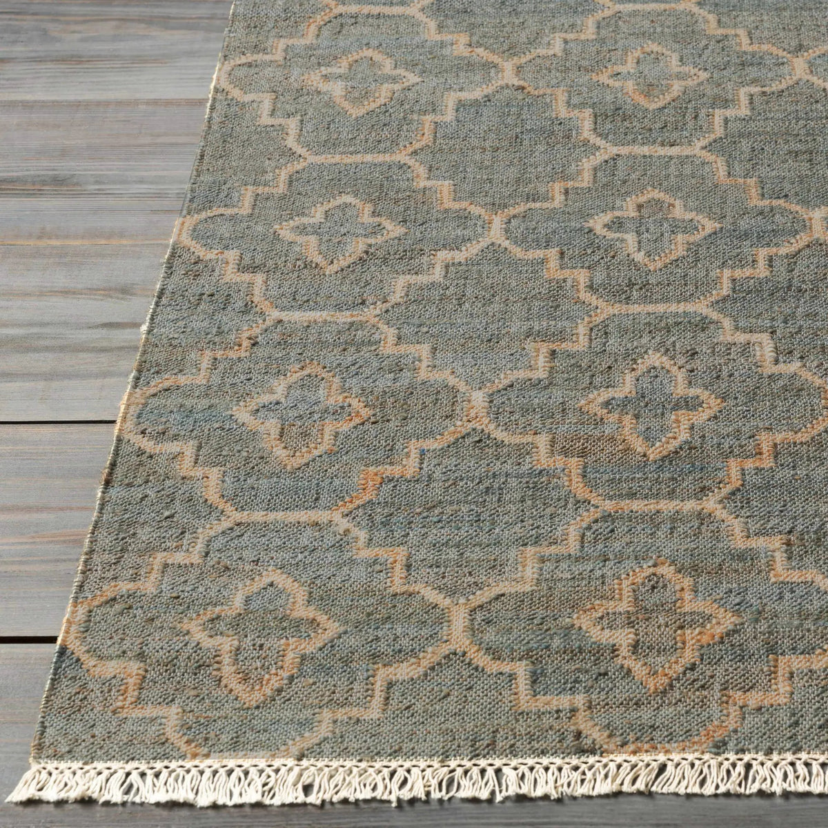 Niceville Handcrafted Fringed Jute Carpet - Clearance, photo 3 of 6