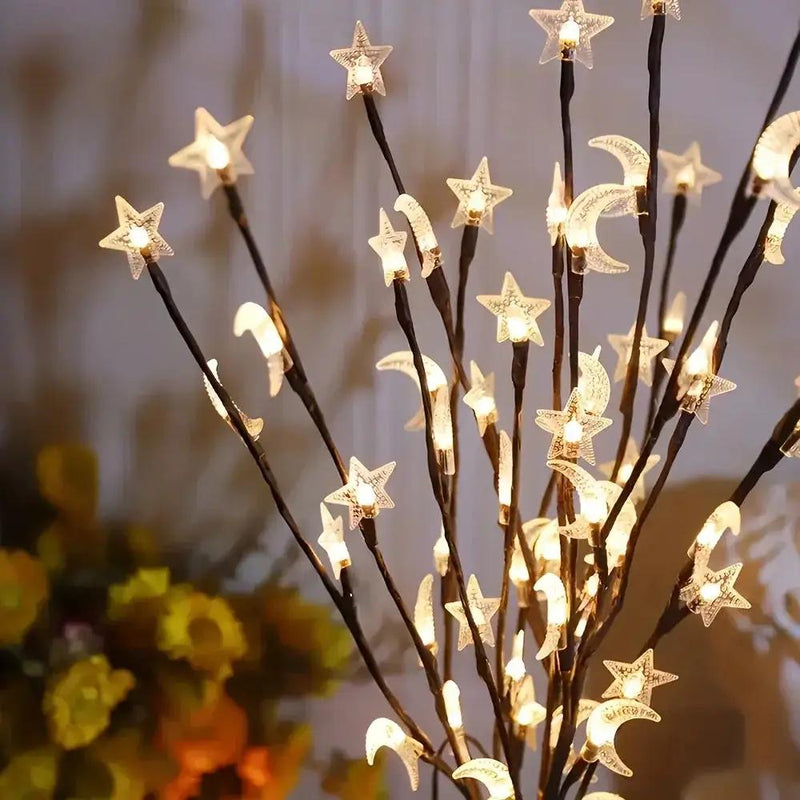 Night Light - 20 LED Plastic Branch by House Of Avana