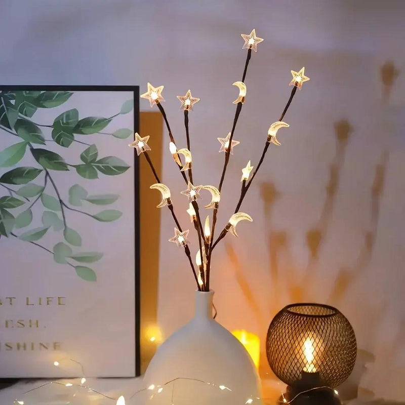Night Light - 20 LED Plastic Branch by House Of Avana