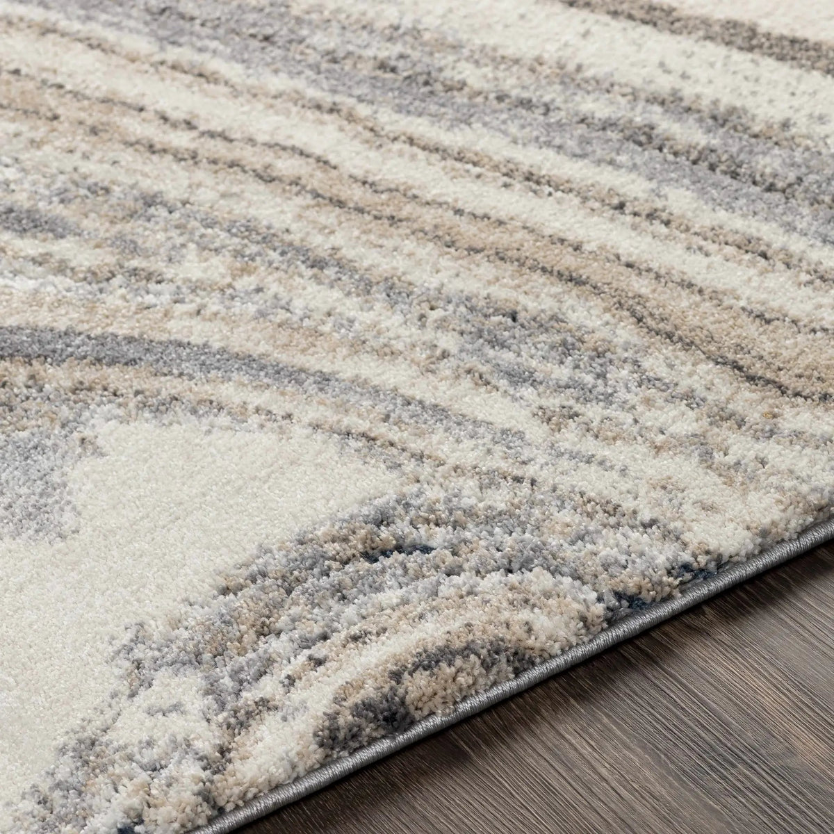 Nillumbik Gray Marble Design Rug, photo 4 of 7