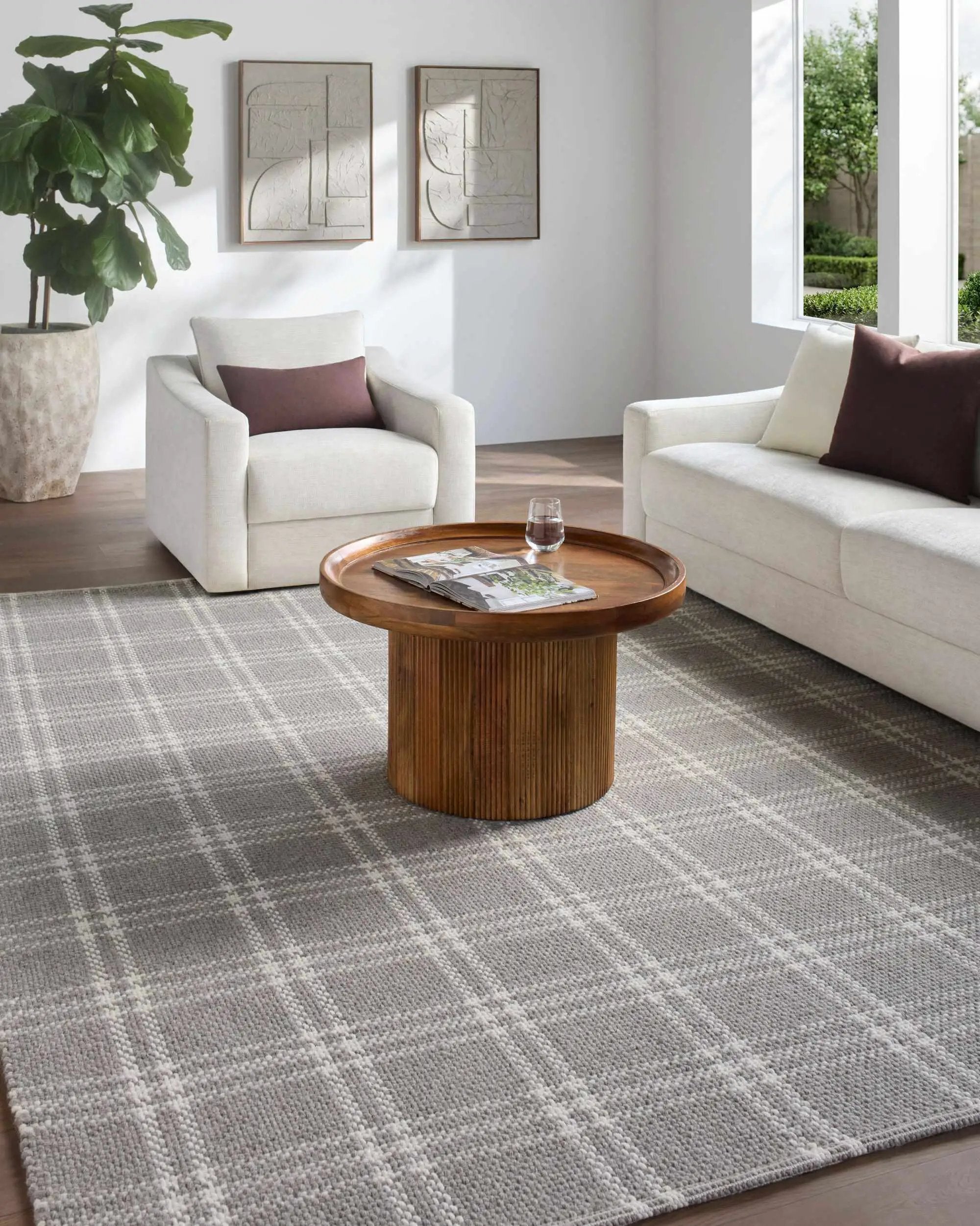Dhyana Gray Area Rug by Boutique Rugs