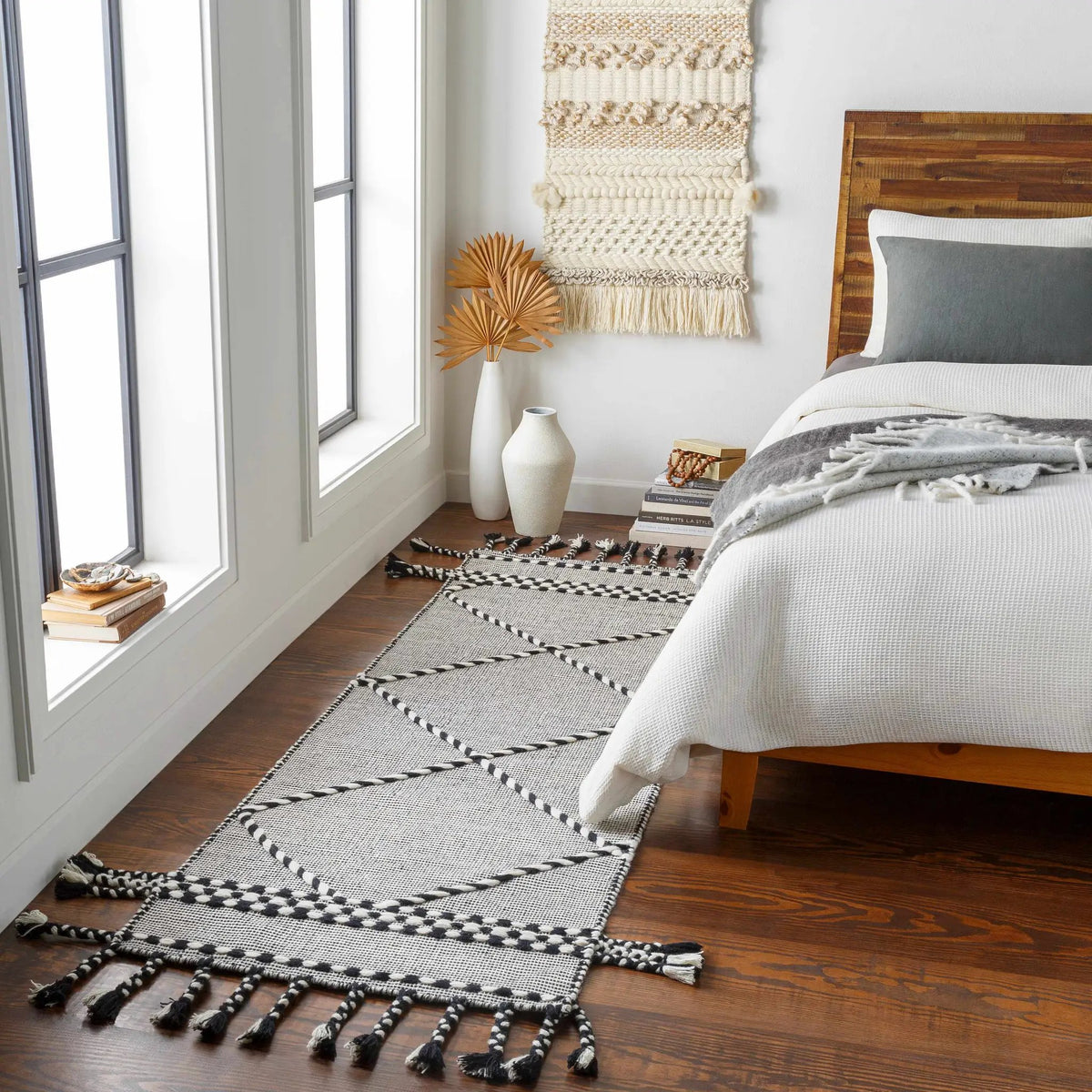 Ninderry Wool Area Rug - Clearance, installed in a room 2