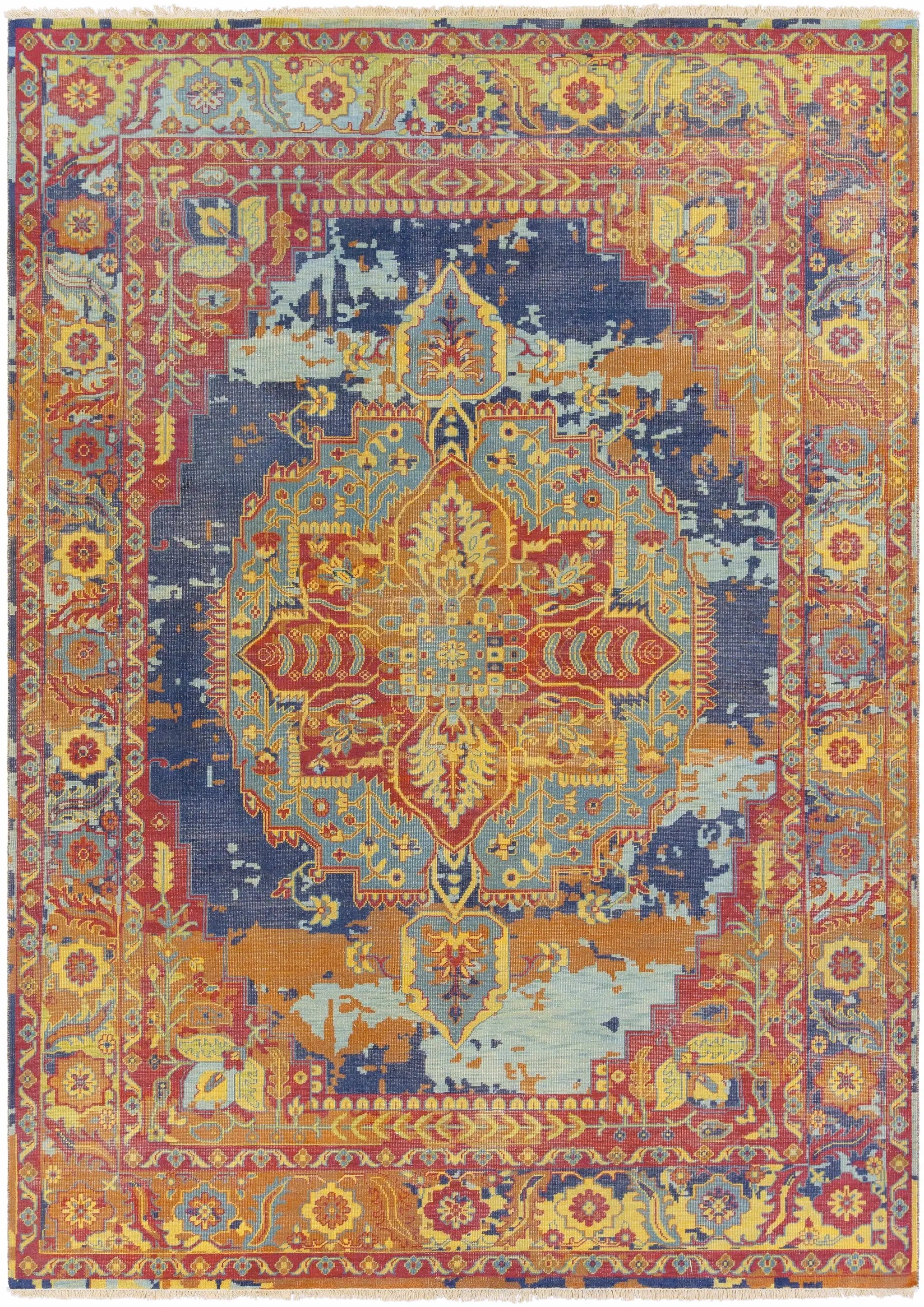 Ninepoints Premium Handmade Wool Rug - Clearance by Boutique Rugs