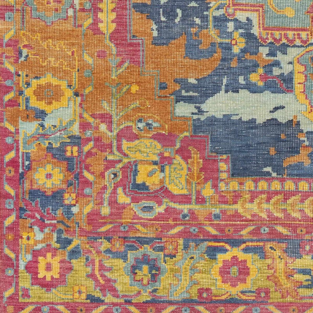 Ninepoints Premium Handmade Wool Rug - Clearance, sample swatch