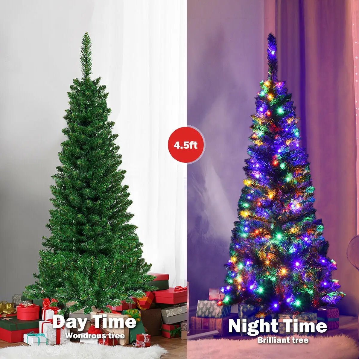 Artificial National Foot Kingswood Fir Pencil Christmas Tree, photo 18 of 24