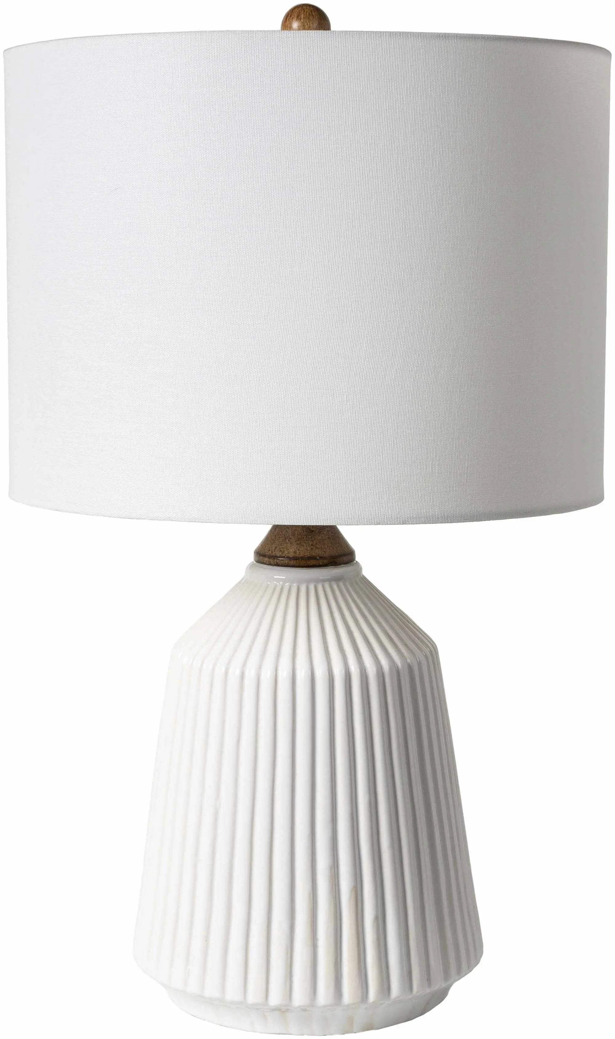 Tramutola White Table Lamp by Boutique Rugs