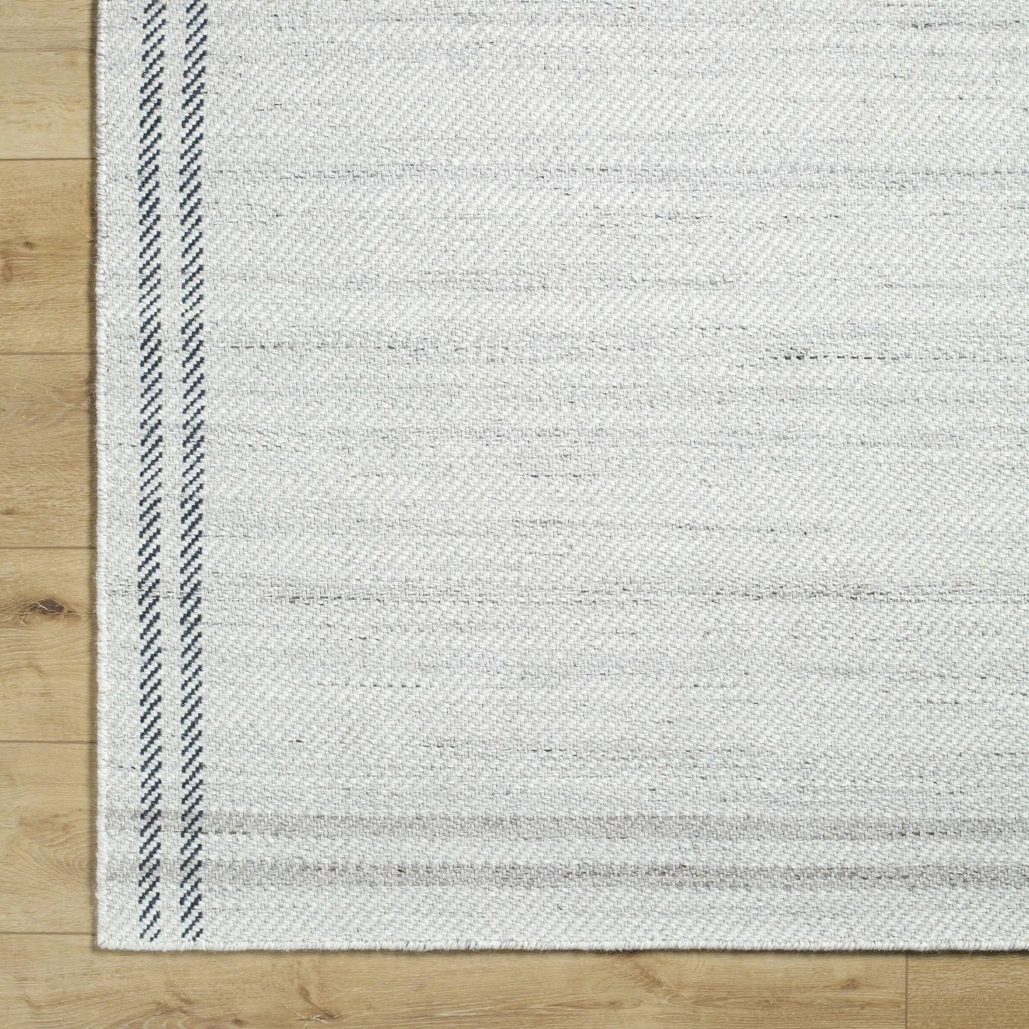 Nimue Ivory Wool Rug - Clearance by Boutique Rugs