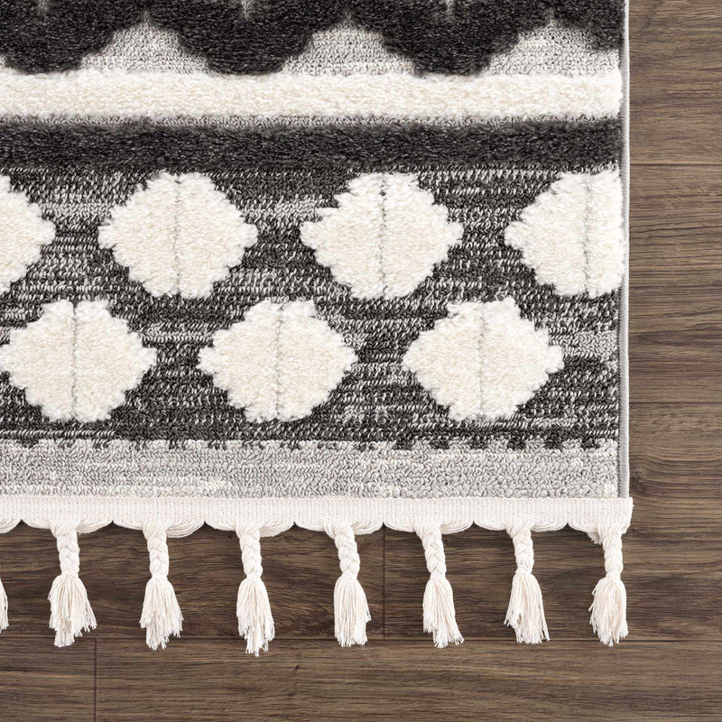 Dinganen High/Low Pile Area Rug - Clearance by Boutique Rugs