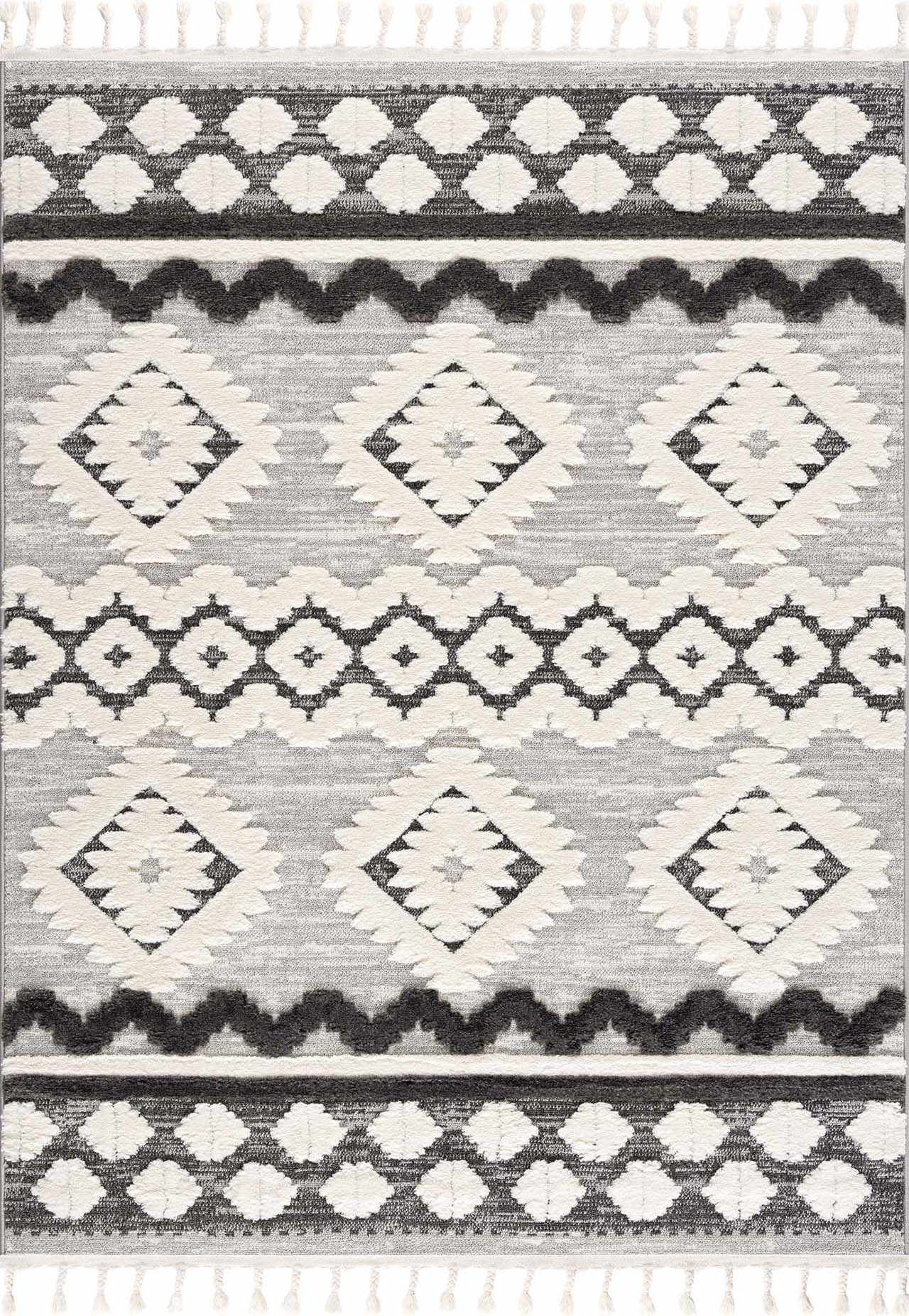 Dinganen High/Low Pile Area Rug - Clearance by Boutique Rugs