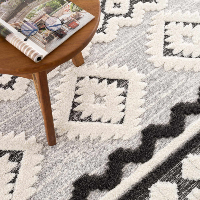 Dinganen High/Low Pile Area Rug - Clearance by Boutique Rugs