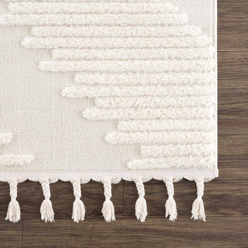 Palimbang Cream 3D Rug by Boutique Rugs