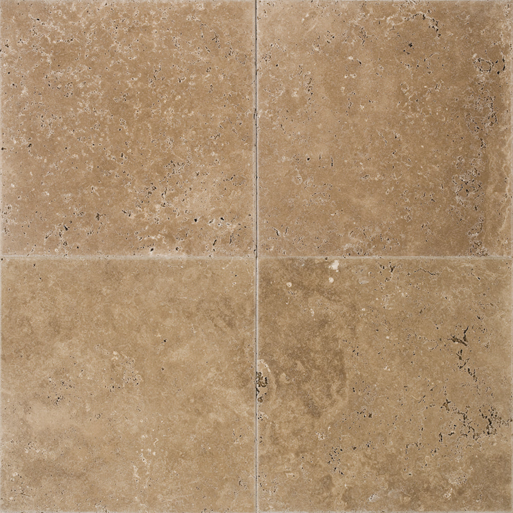 Noce Antiqued Travertine Tiles 12x12 Travertine Antiqued 12x12 Tiles