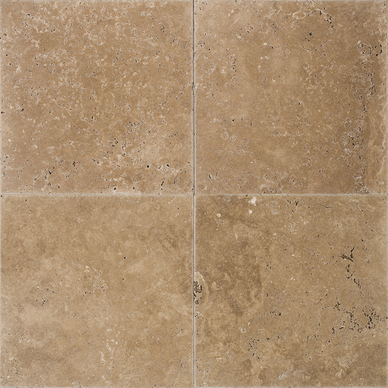Noce Antiqued Travertine Tiles 12x12 Travertine Antiqued 12x12 Tiles