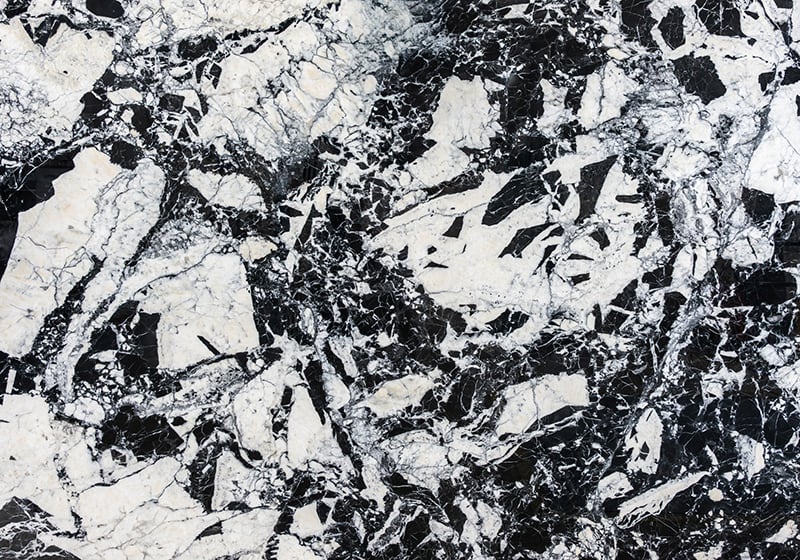 Noir Grand Antique Polished Marble Slab Random