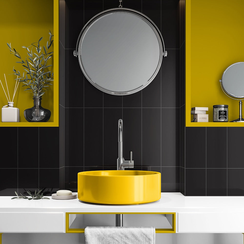 Noir Matte Subway Ceramic Tiles 4x12 Ceramic Matte 4x12 Tiles — 3