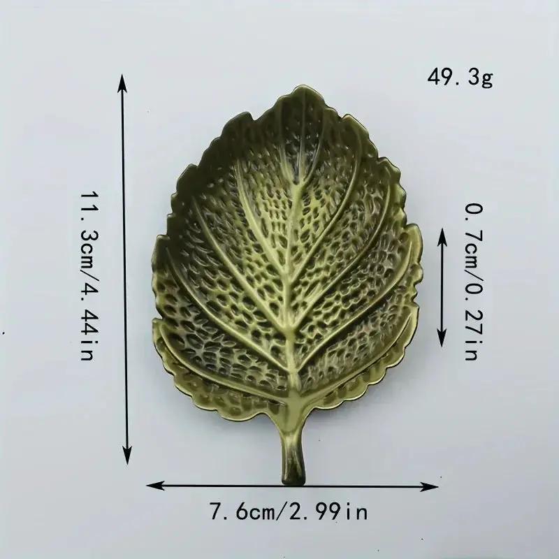 Nordic Maple Leaf Cup Coaster Compatible for Maple Syrup - Polished Metal Waterproof Table, Elegant Scandinavian Leaf for Tables, Dining Tables, Holiday Decor (Christmas, Thanksgiving) - Durable Metal Coa (Handwashable) by House Of Avana