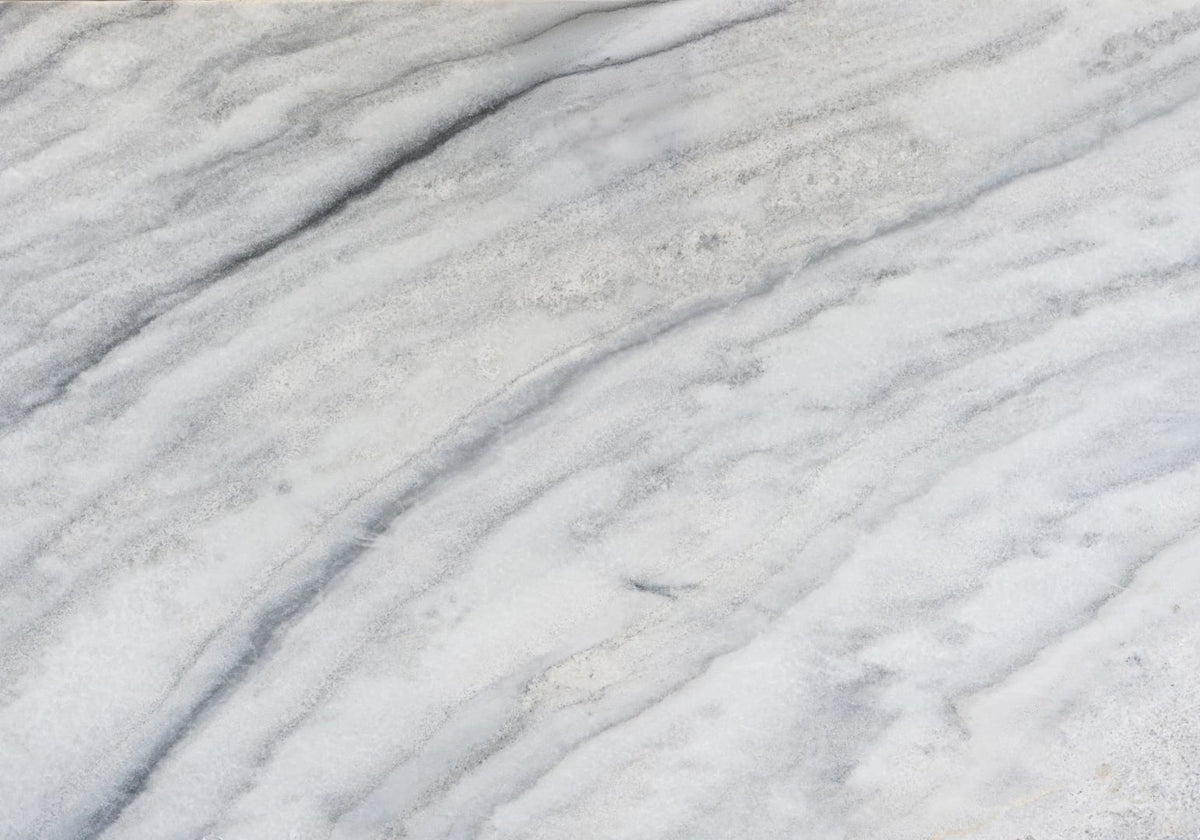 Nordic White Polished Marble Slab Random