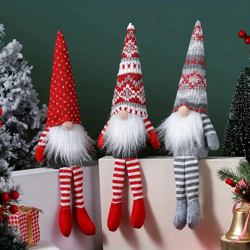 Nordic Wooden Faceless Christmas Decorations by House Of Avana