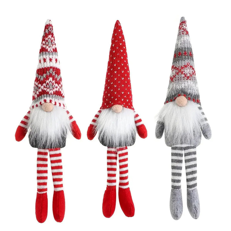 Nordic Wooden Faceless Christmas Decorations by House Of Avana