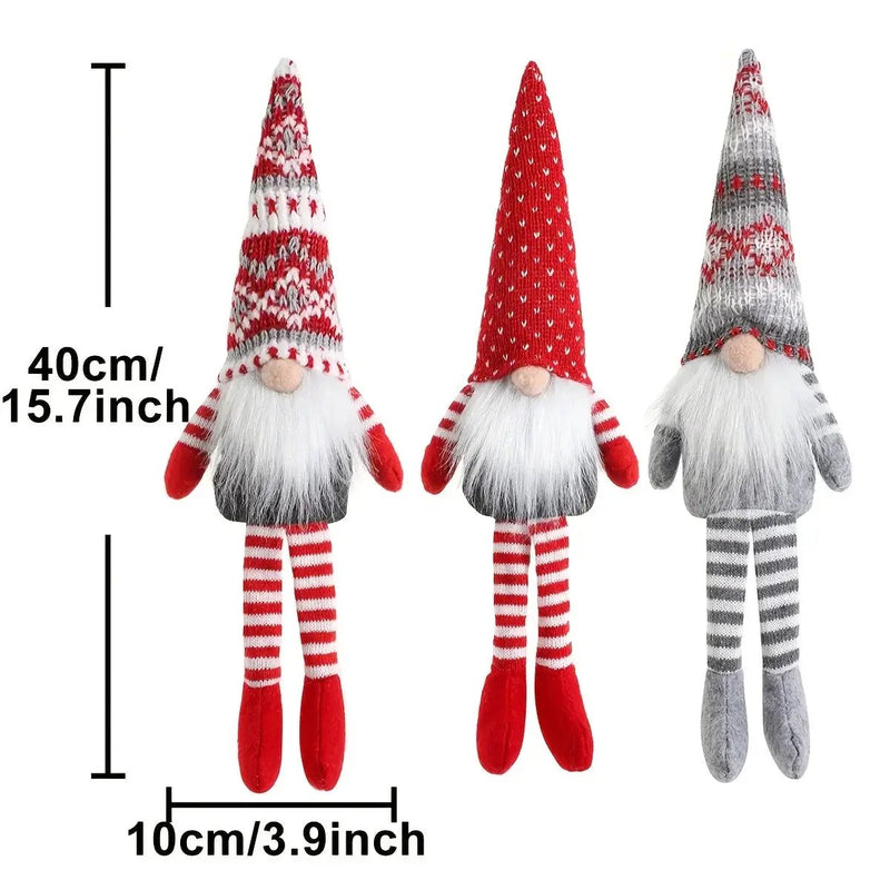 Nordic Wooden Faceless Christmas Decorations by House Of Avana