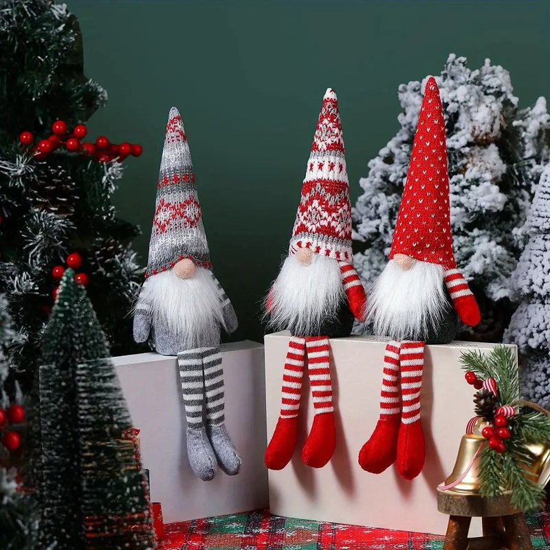 Nordic Wooden Faceless Christmas Decorations by House Of Avana