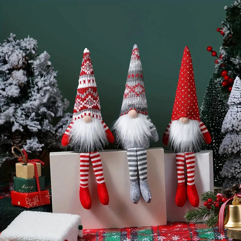 Nordic Wooden Faceless Christmas Decorations by House Of Avana