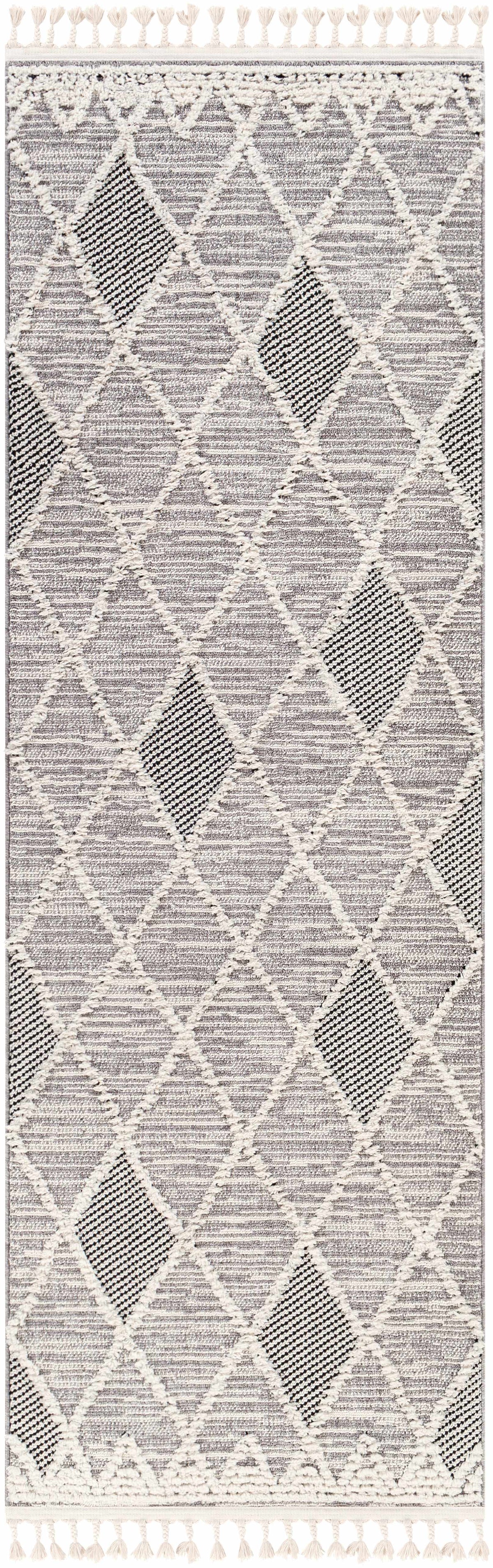 Norvelt High/Low Pile Rug with Tassels, photo 12 of 12