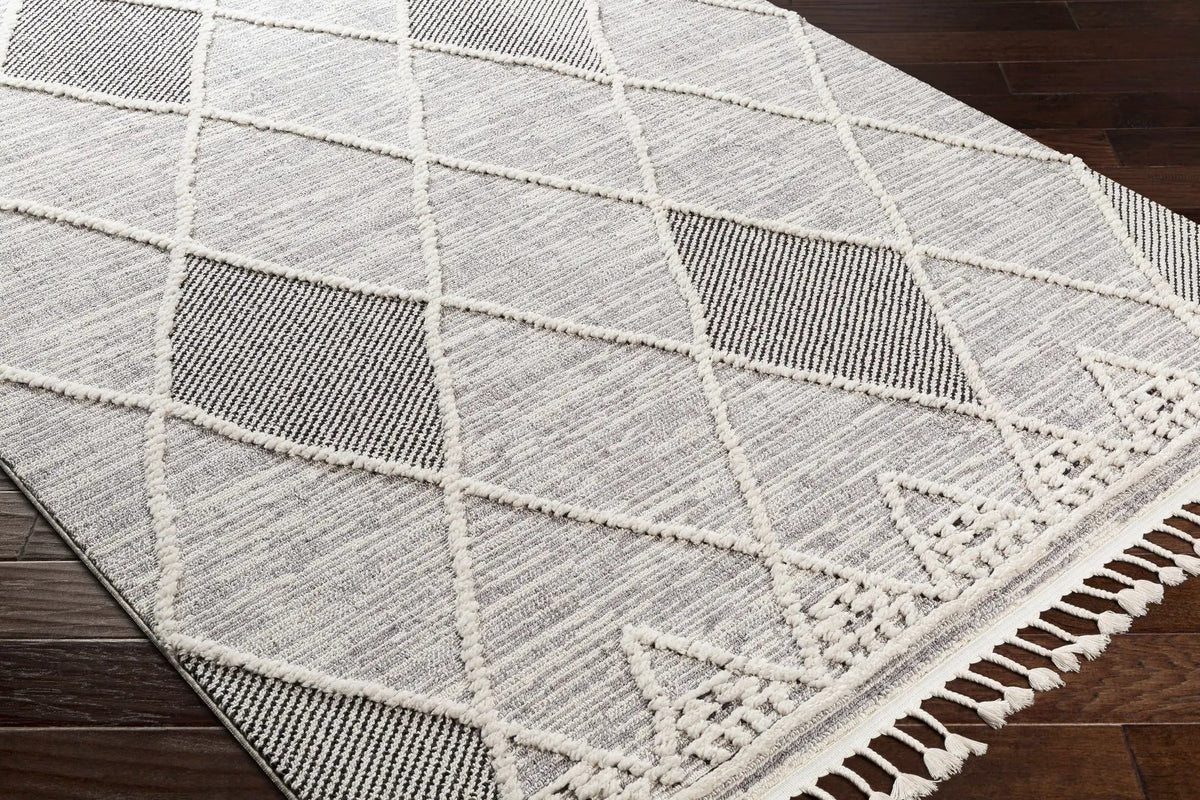 Norvelt High/Low Pile Rug with Tassels, photo 10 of 12
