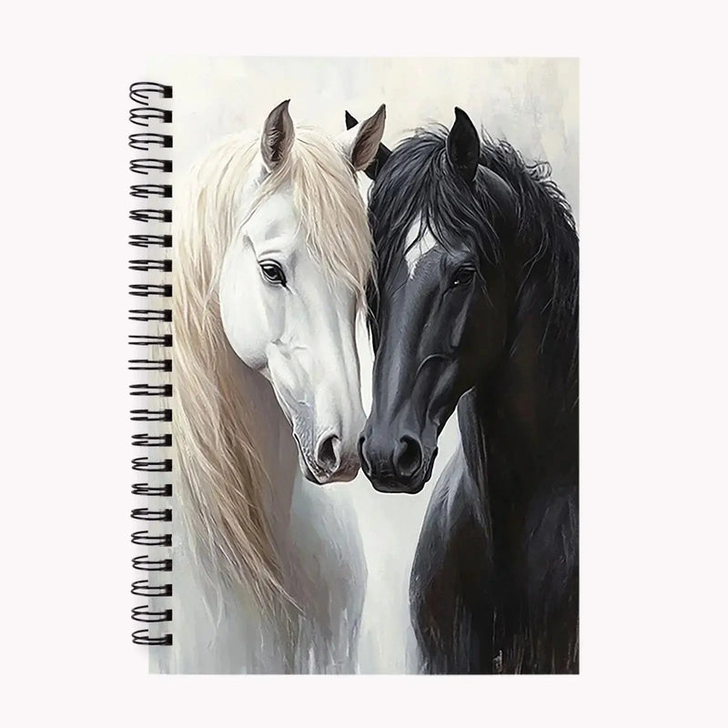 Notebook - Spiral Bound Horse Cover by House Of Avana