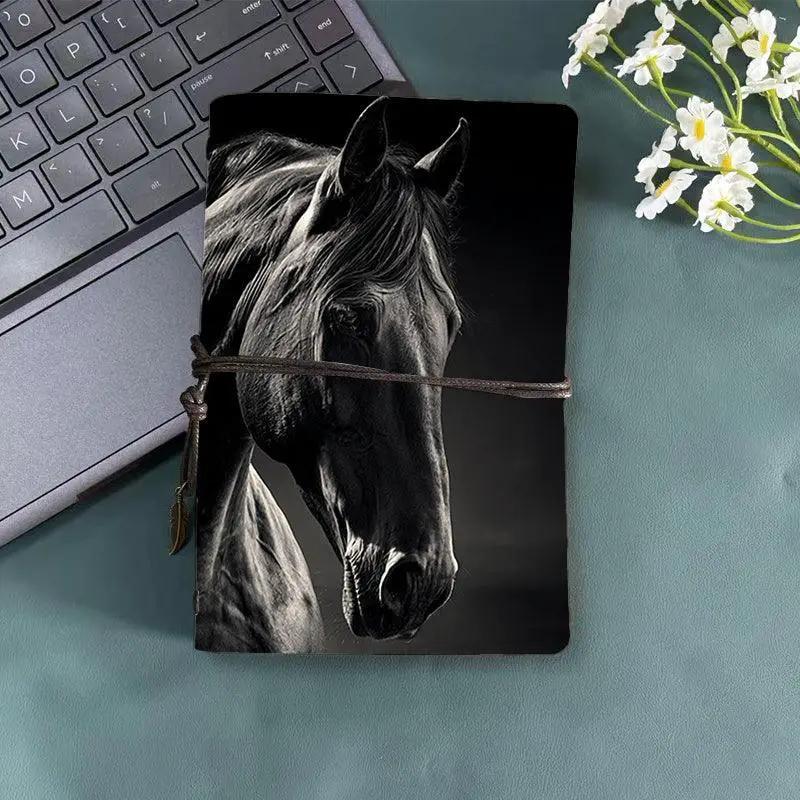 Notebook - Undated Black A6 by House Of Avana