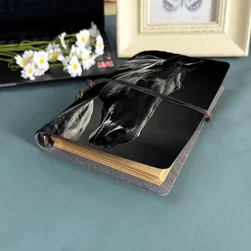 Notebook - Undated Black A6 by House Of Avana