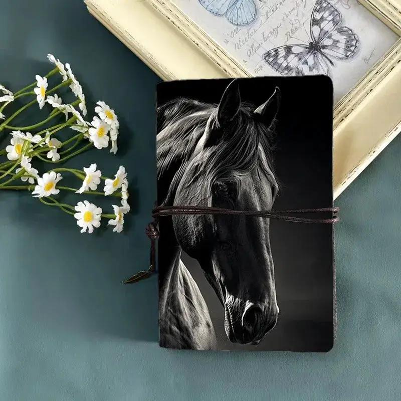 Notebook - Undated Black A6 by House Of Avana