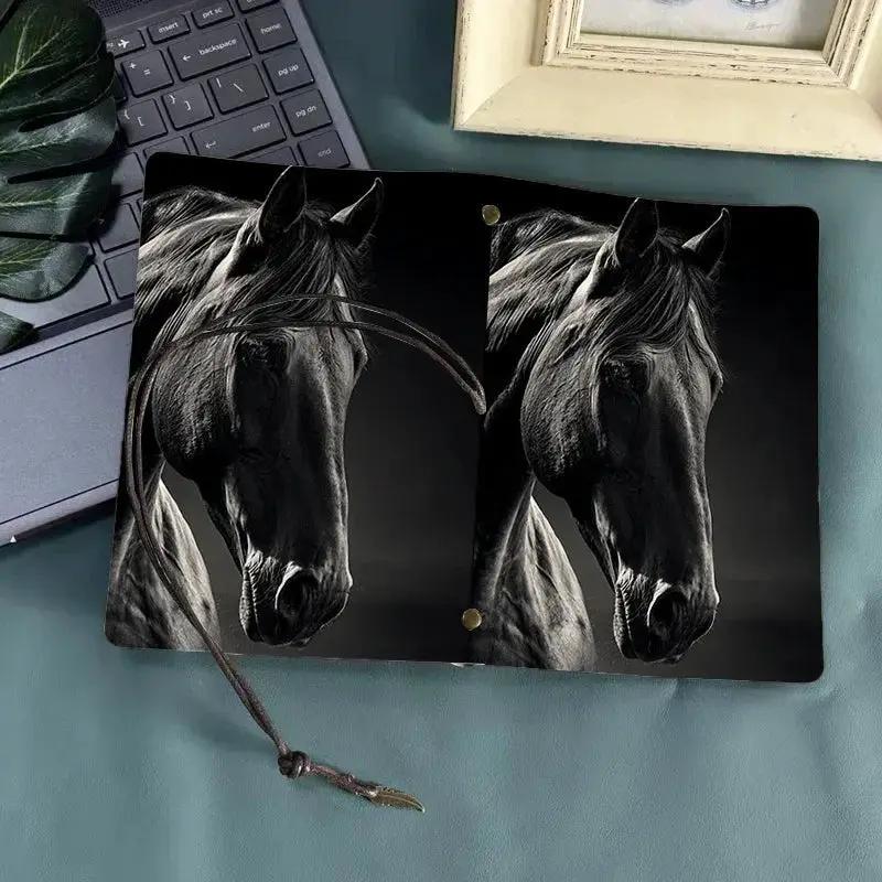 Notebook - Undated Black A6 by House Of Avana