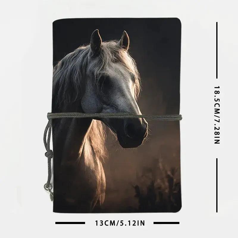 Notebook - White Horse Leather by House Of Avana