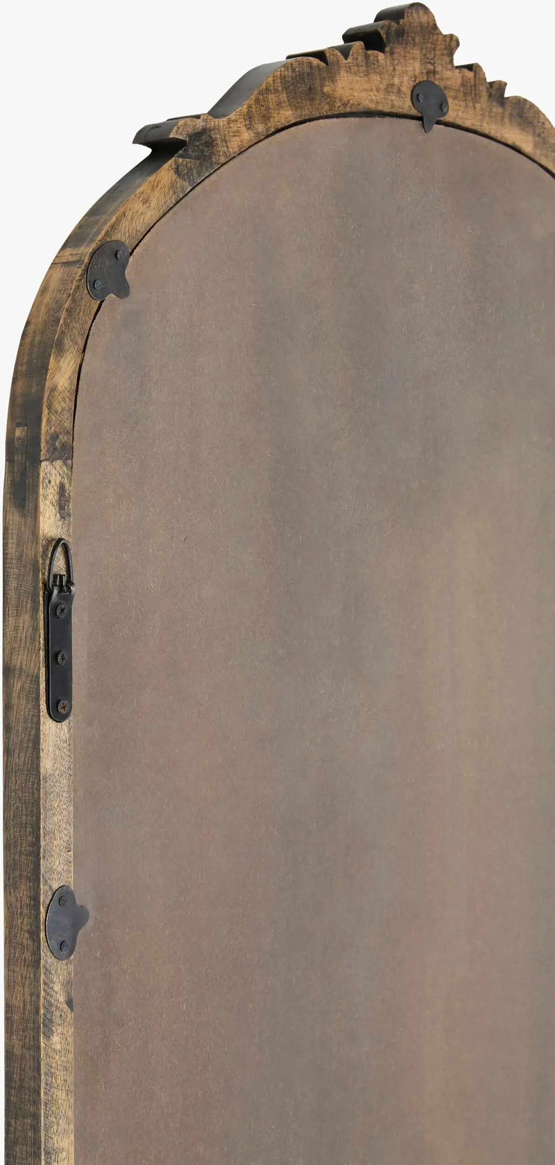 Leutesdorf Dark Red Full Length Mirror by Boutique Rugs