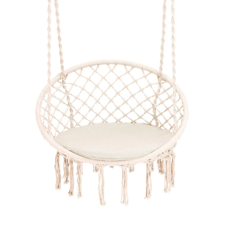 Cushioned Hammock Swing Chair with Hanging Kit by DirectDeals