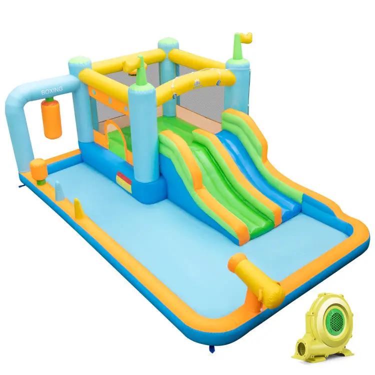 Inflatable Water Slide for Kids Aged 3-10 Years with 735W Blower by DirectDeals