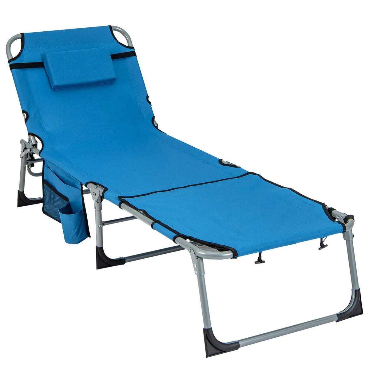 5-position Outdoor Folding Chaise Lounge Chair, photo 3 of 9