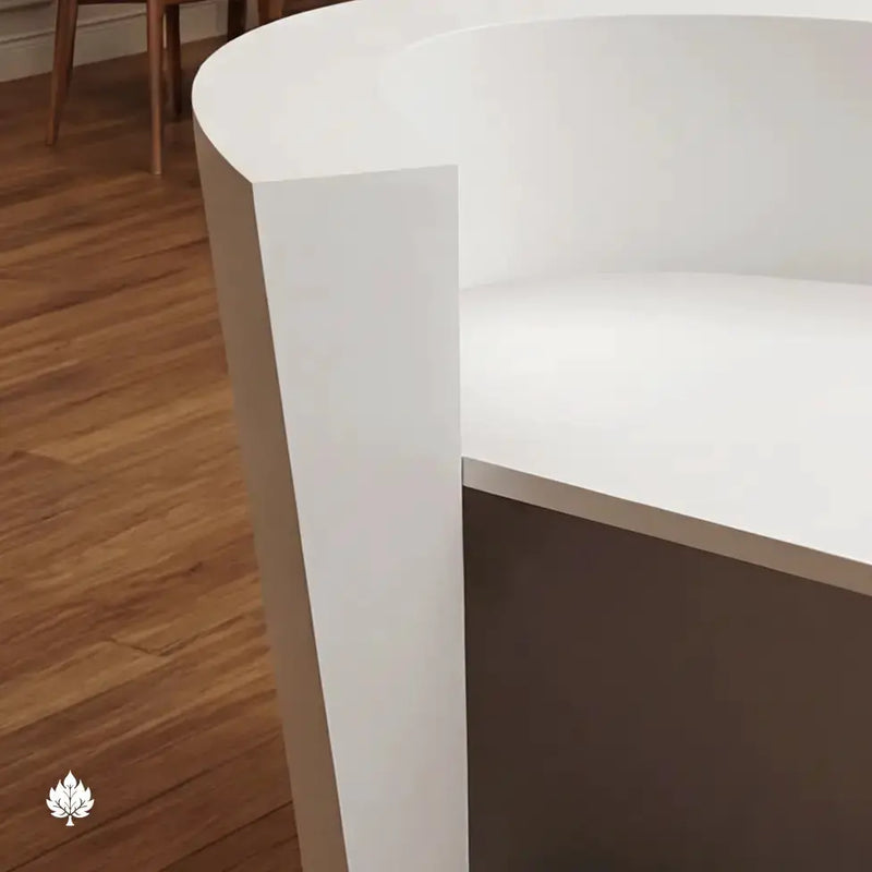 Vyric · Rounded Front Reception Desk by Arc Grove