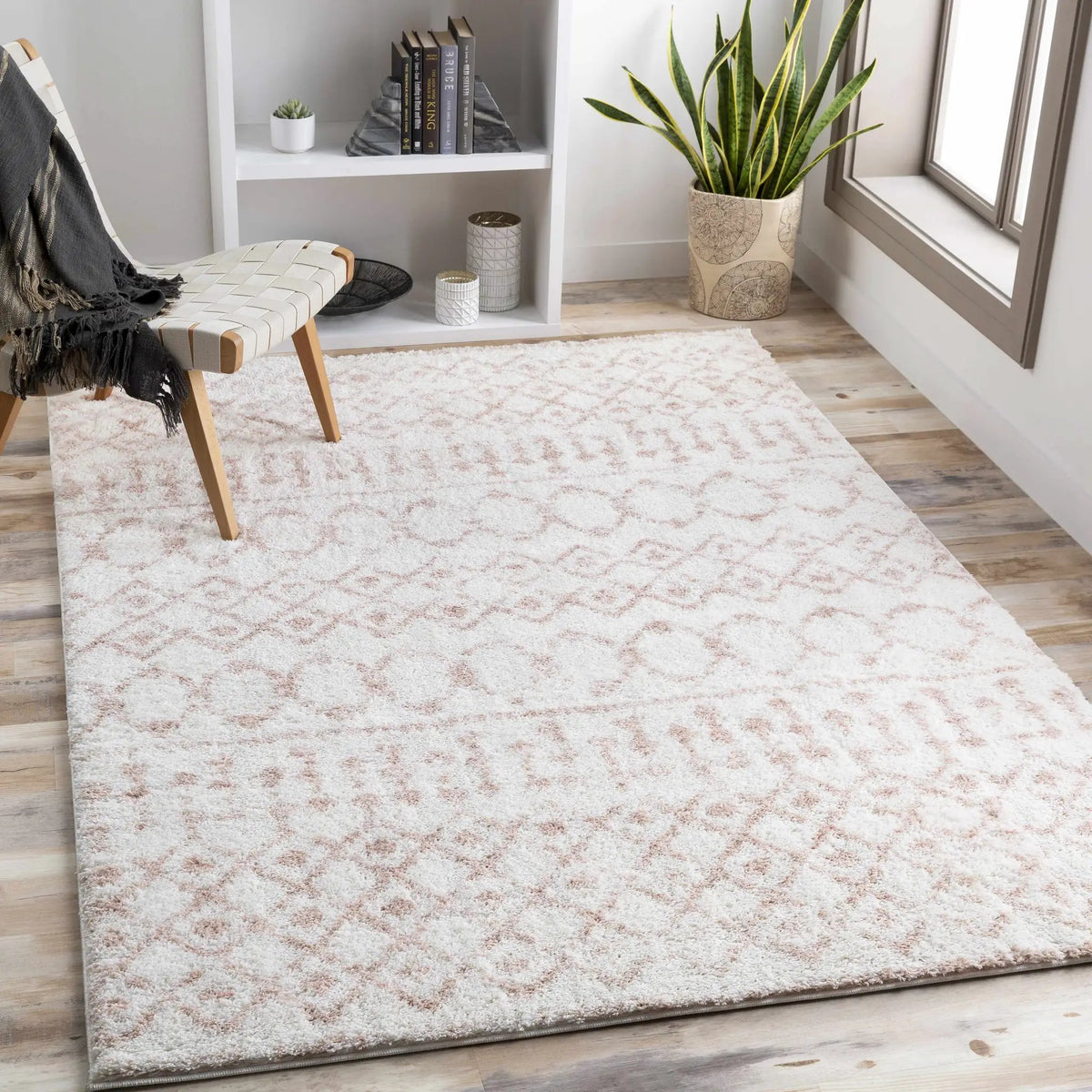 Narrogin Area Rug, installed in a room