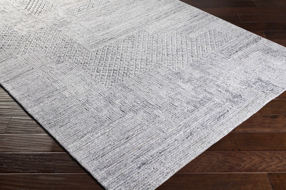 Boxholm Gray Hand Tufted Wool-Blend Rug - Clearance, photo 4 of 7