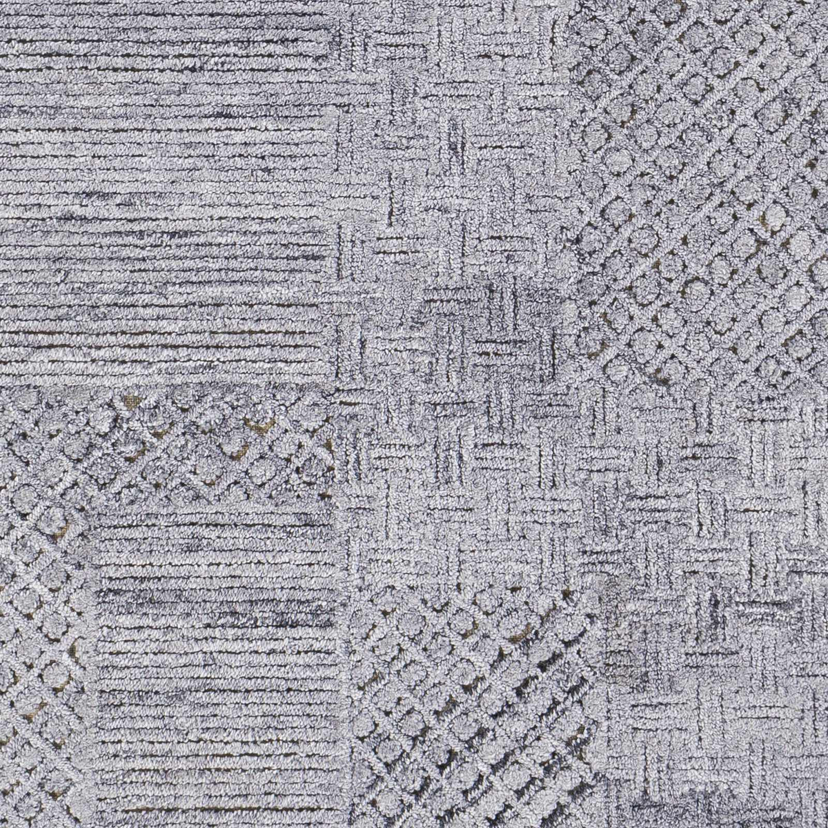 Boxholm Gray Hand Tufted Wool-Blend Rug - Clearance, sample swatch