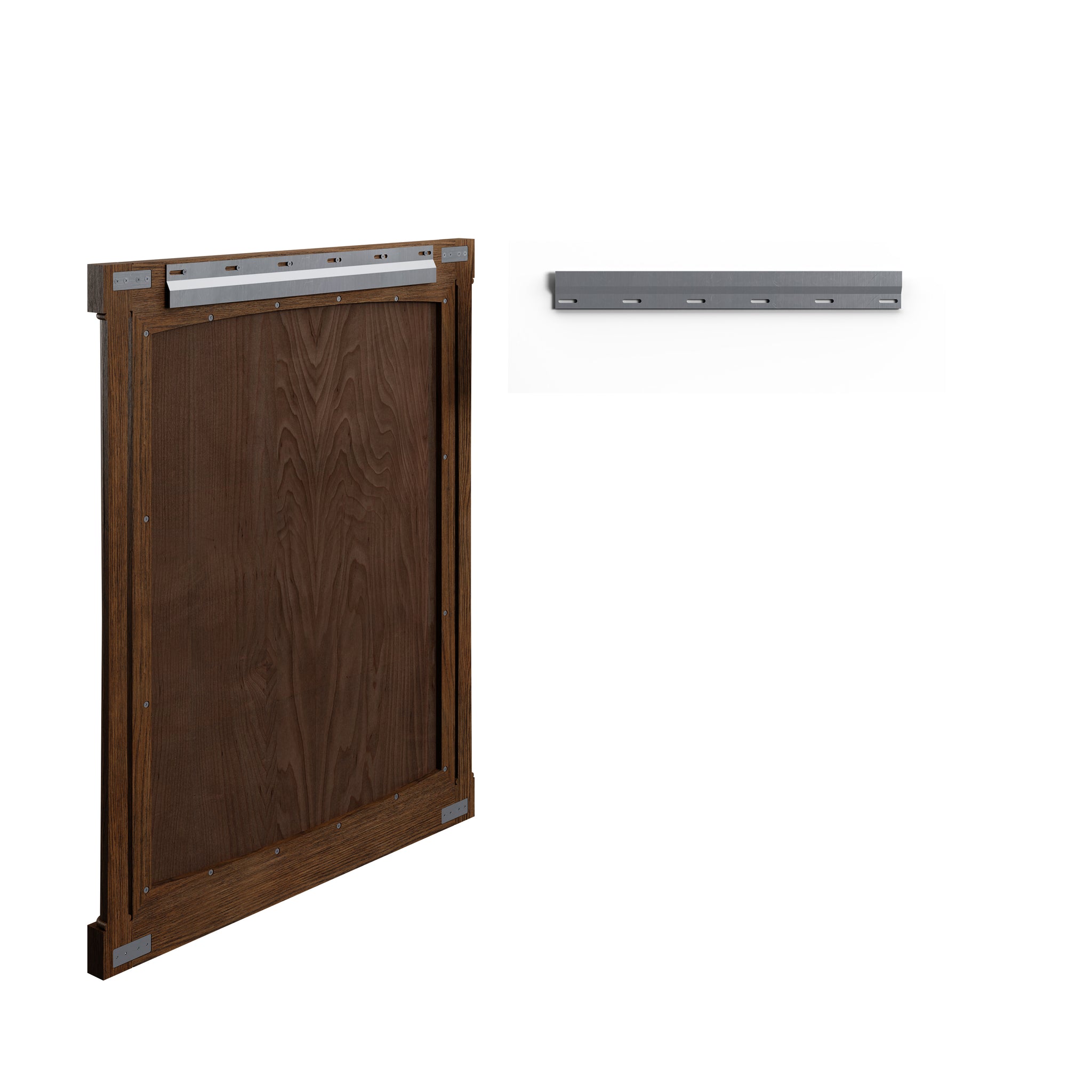 James Martin Kinnsden 30" Mirror, Sable Oak, view 9