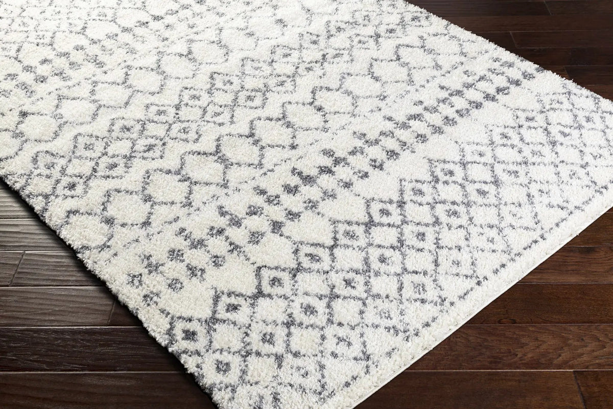 White Gray Navassa Rug - Clearance, photo 10 of 14