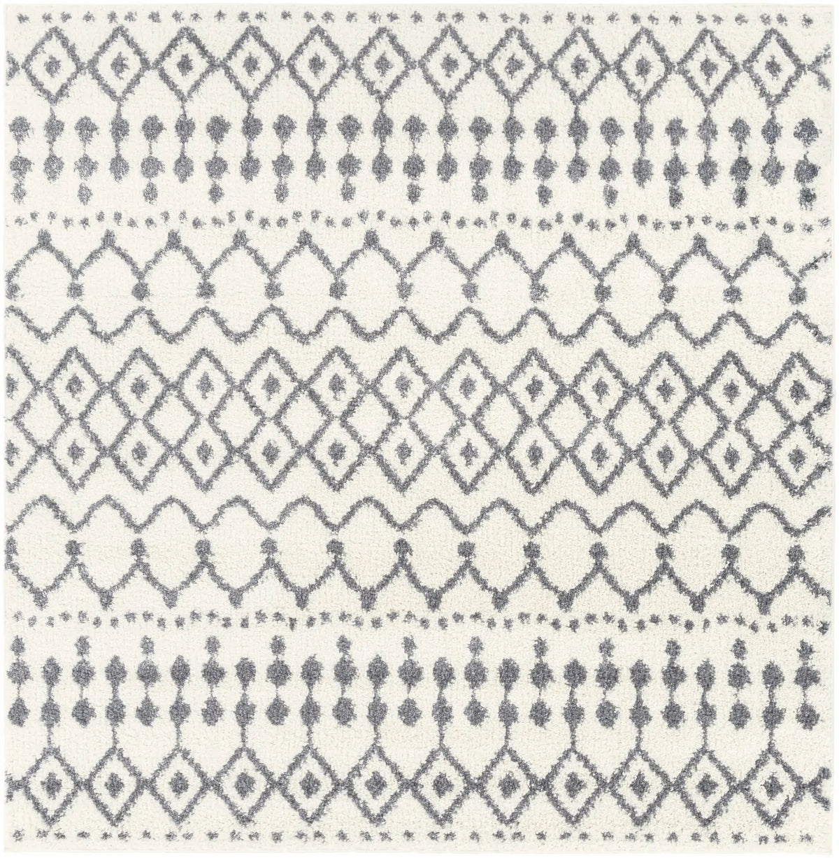 White Gray Navassa Rug - Clearance, photo 11 of 14