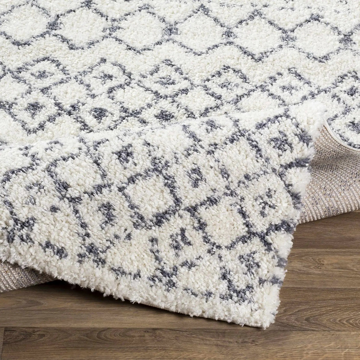 White Gray Navassa Rug - Clearance, photo 12 of 14