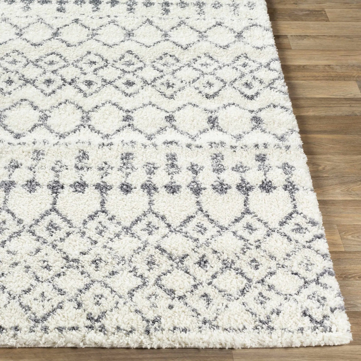 White Gray Navassa Rug - Clearance, photo 9 of 14