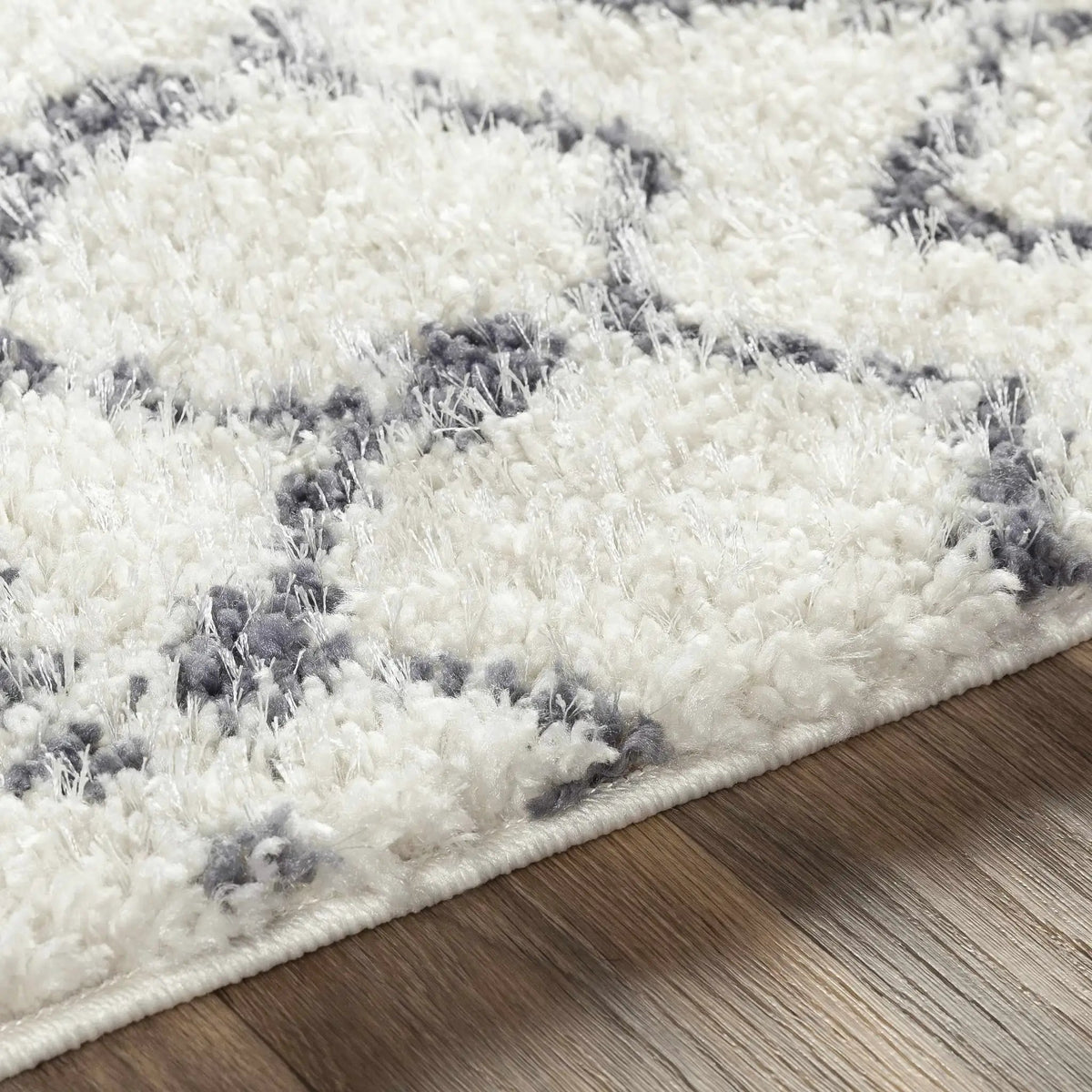 White Gray Navassa Rug - Clearance, photo 7 of 14
